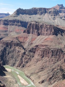 Our first view of the mighty Colorado River
